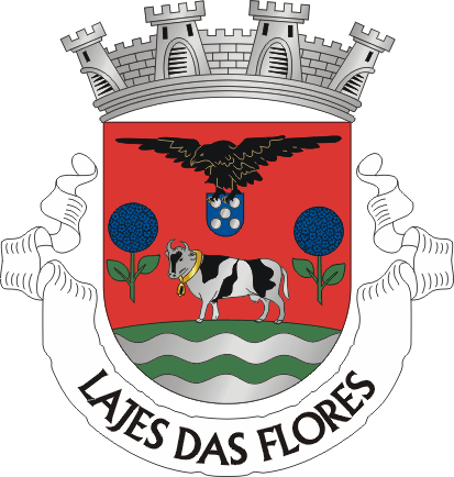Brasão de Lajes das Flores